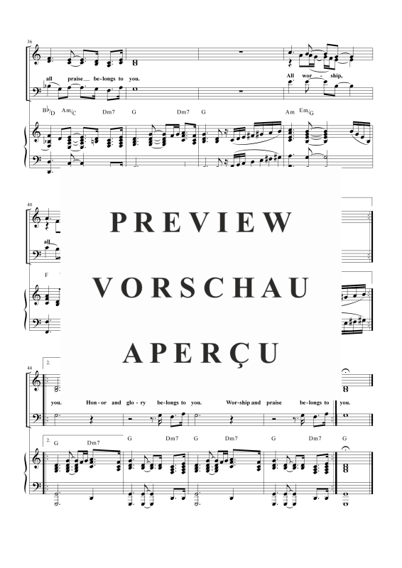 Produktgalerie: Seite 10 von 10 As We Worship, , Gemischter Chor SAB und Klavier