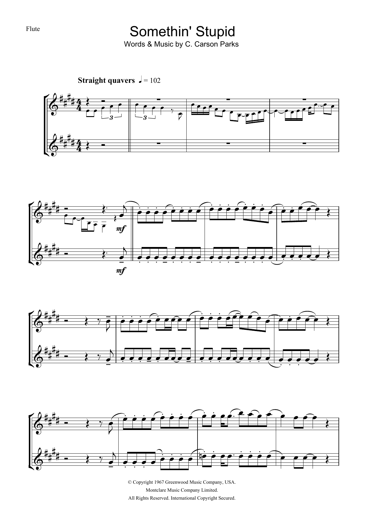 Product gallery: Page 1 of 1 Somethin' Stupid, Frank Sinatra