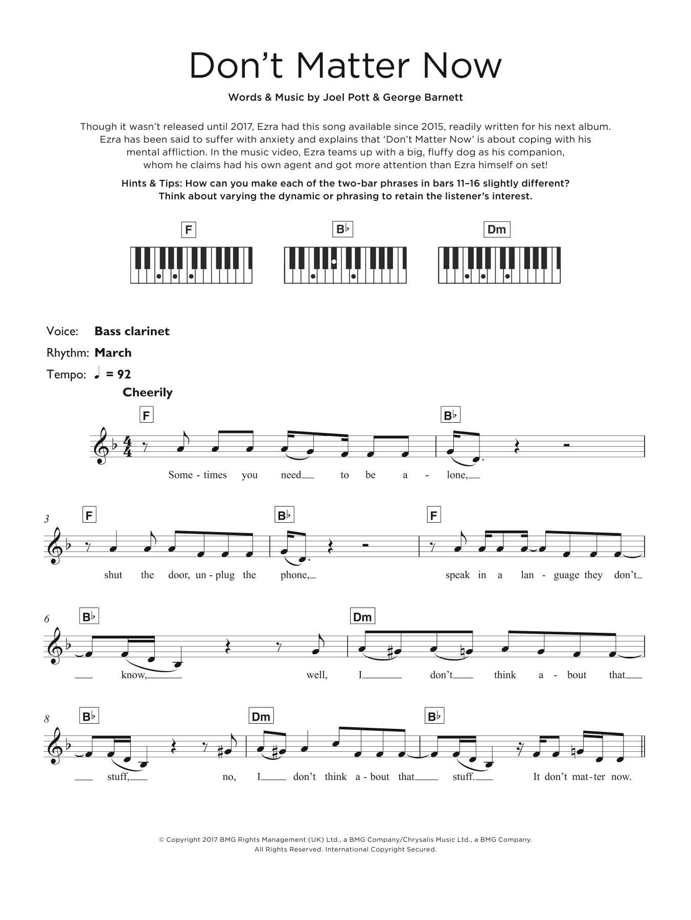 Product gallery: Page 1 of 1 Don't Matter Now, George Ezra