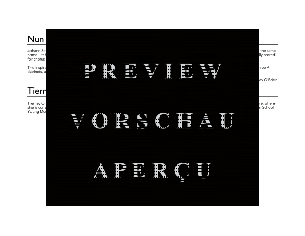Produktgalerie: Seite 4 von 11 Nun Komm der Heiden Heiland BWV 62, , (Klarinettenchor)
