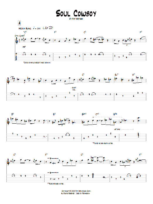 Product gallery: Page 1 of 1 Soul Cowboy, Pat Metheny