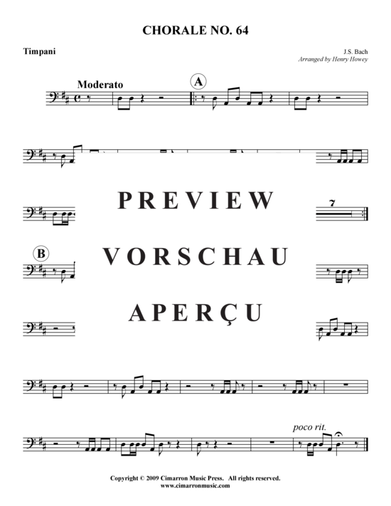 Product gallery: Page 11 of 20 Choral Nr. 64 , , (Brass Ensemble)