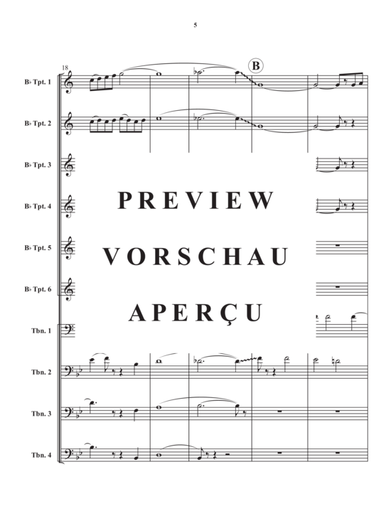 Product gallery: Page 7 of 21 Grand Intrada , , (Brass Ensemble, 6x trumpet + 4x trombone)