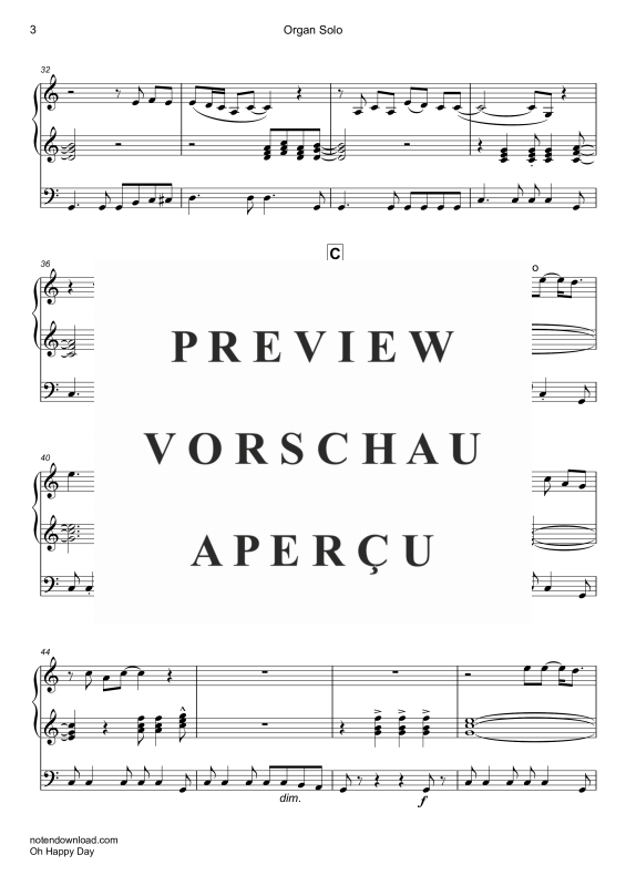 gallery: Oh Happy Day, Edwin Hawkins Singers, Orgel Solo - Kurze Version