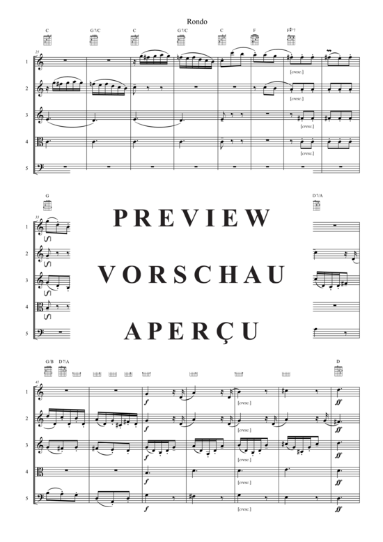 Produktgalerie: Seite 3 von 21 Rondo , , (Quintett flexible Besetzung)