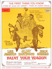 cover: The First Thing You Know (from 'Paint Your Wagon'), André Previn