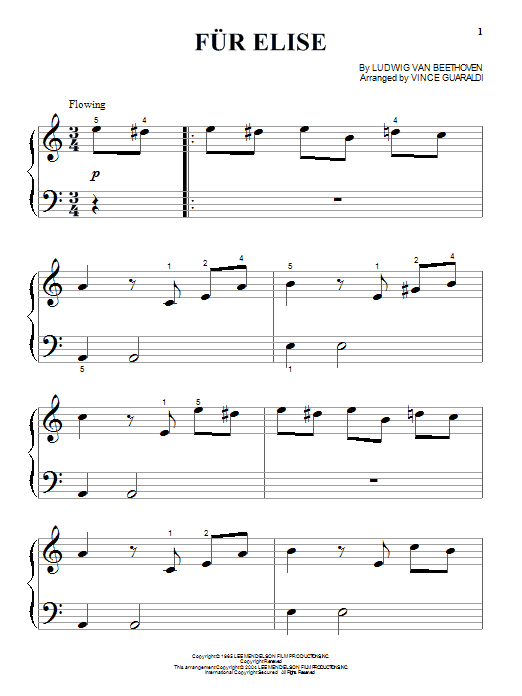 Product gallery: Page 1 of 1 Fur Elise, Vince Guaraldi