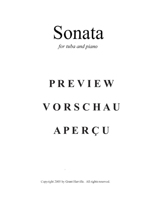 Produktgalerie: Seite 3 von 21 Sonata , , (Tuba + Klavier)