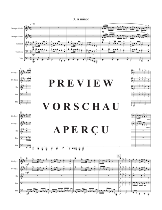 Produktgalerie: Seite 6 von 21 Renaissance Dance Suite , , (Blechbläserquintett)