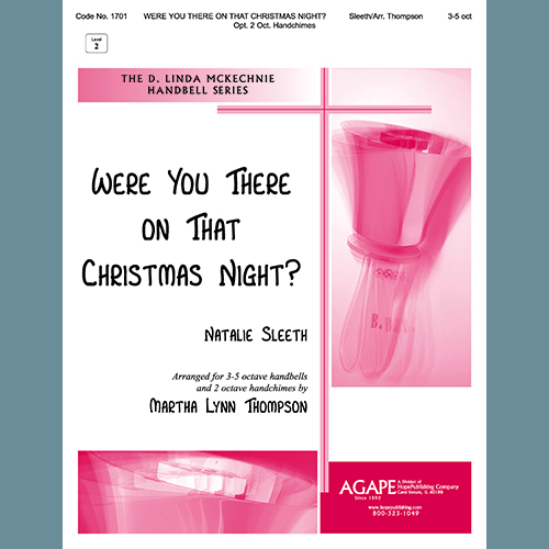 cover: Were You There On That Christmas Night? (arr. Martha Lynn Thompson) - Handbells, NATALIE SLEETH