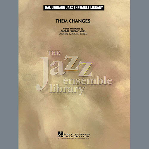 cover: Them Changes - Full Score,