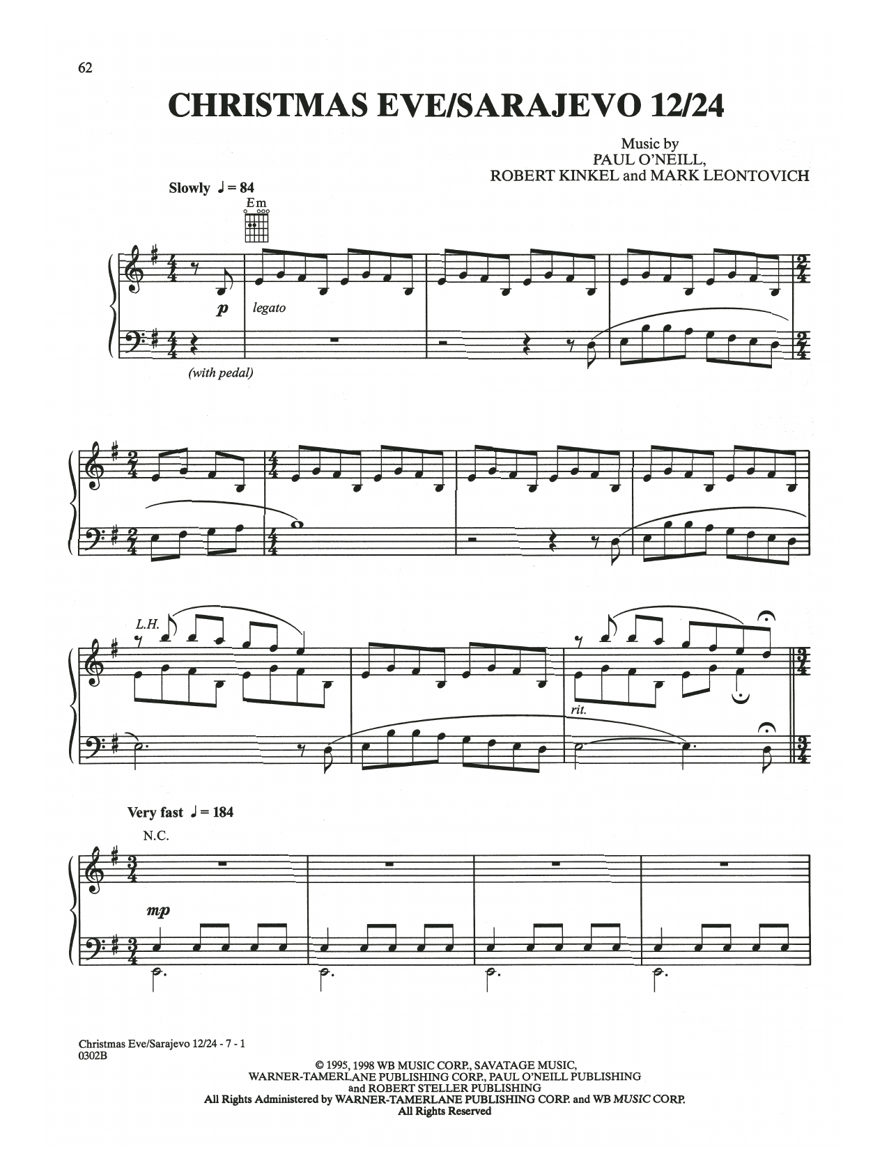 Product gallery: Page 1 of 1 Christmas Eve/Sarajevo 12/24, Trans-Siberian Orchestra