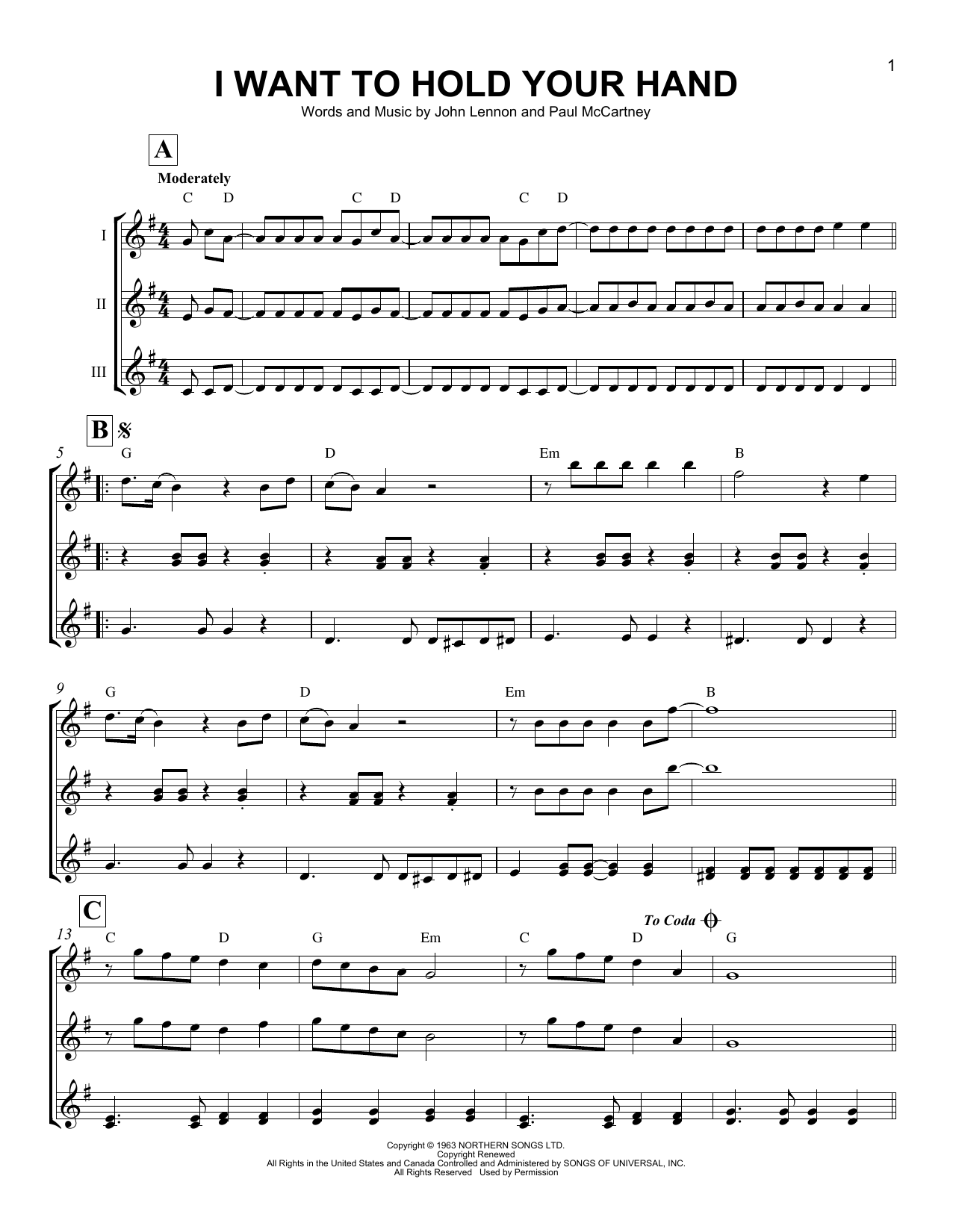 Product gallery: Page 1 of 1 I Want To Hold Your Hand, The Beatles