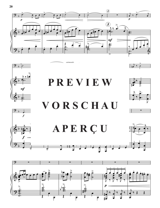 Product gallery: Page 21 of 21 Three Pieces , , (tuba + piano)