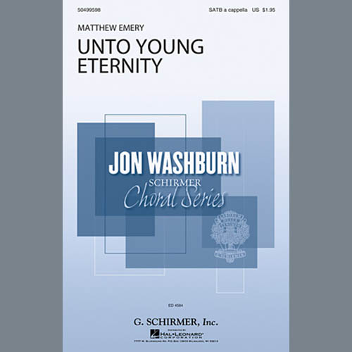 cover: Unto Young Eternity, Matthew Emery