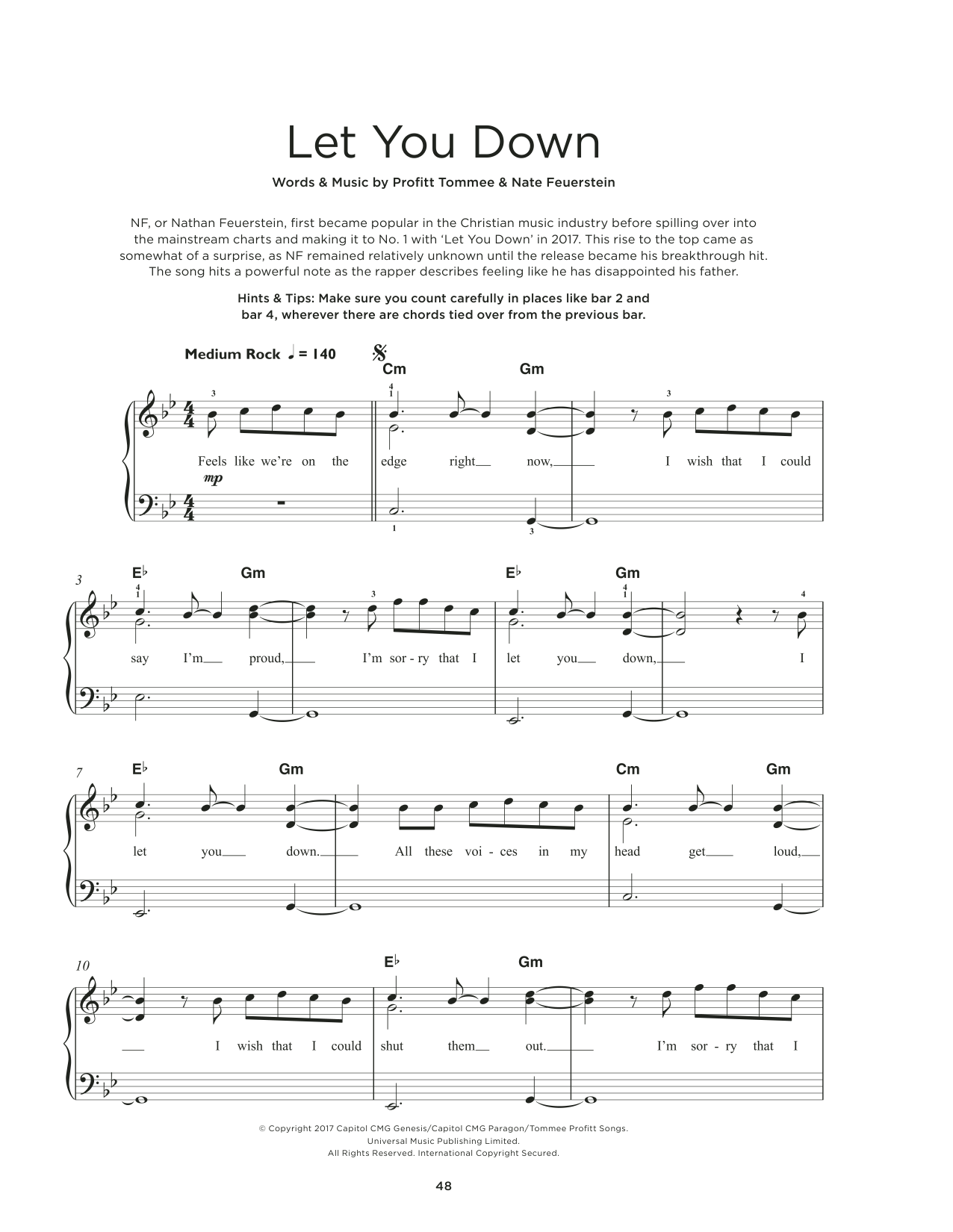Product picture to: Let You Down