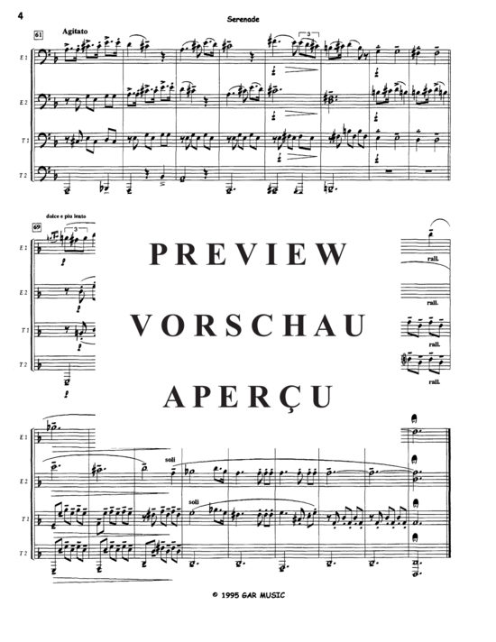 Product gallery: Page 6 of 12 Serenade , , (Tuba Quartett EETT)