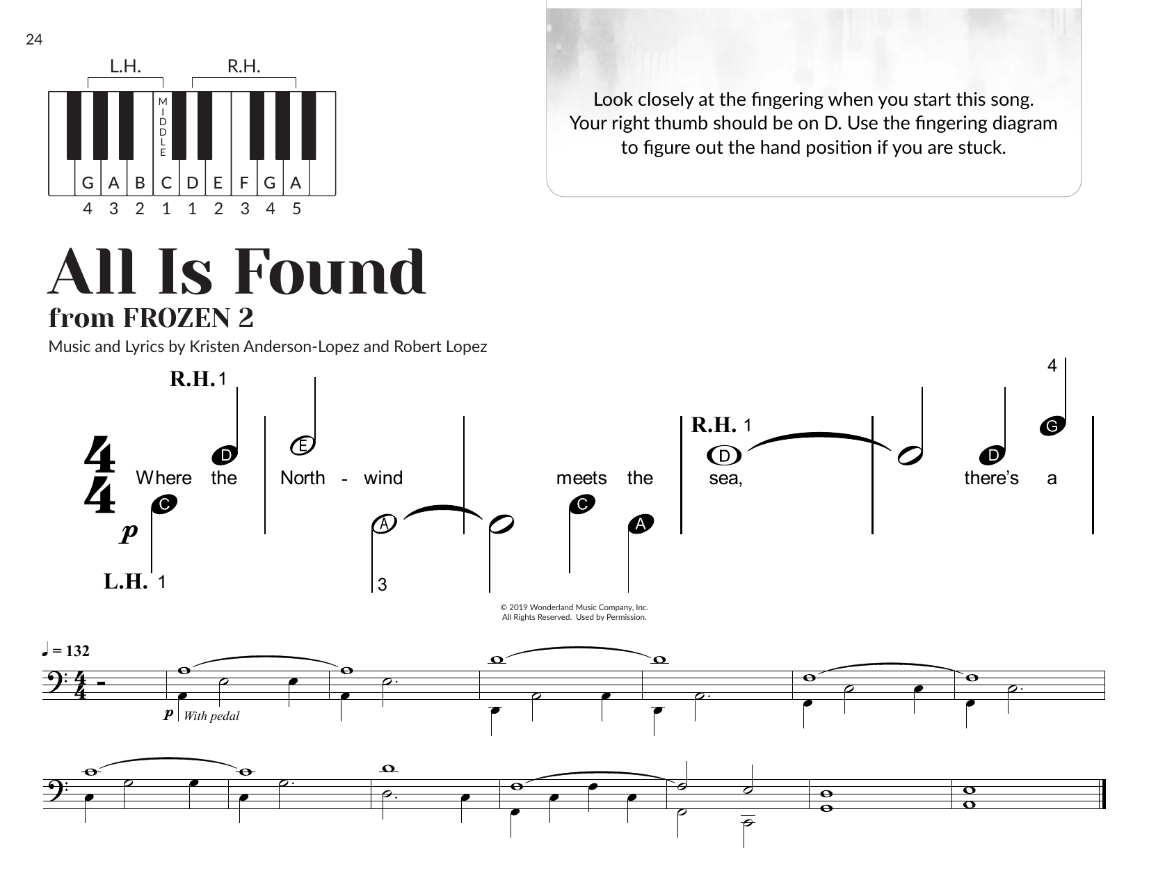 Produktbild zu: All Is Found (from Frozen 2)