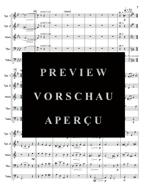 Produktgalerie: Seite 11 von 11 Five Carols, , (Blechbläser Quintett)