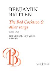 cover: The Red Cockatoo & Other Songs, Benjamin Britten