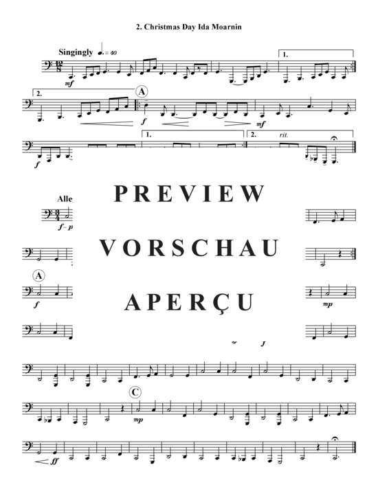 Product gallery: Page 17 of 17 An English Christmas , , (Tuba Quartet: 2x Baritone, 2xTuba)