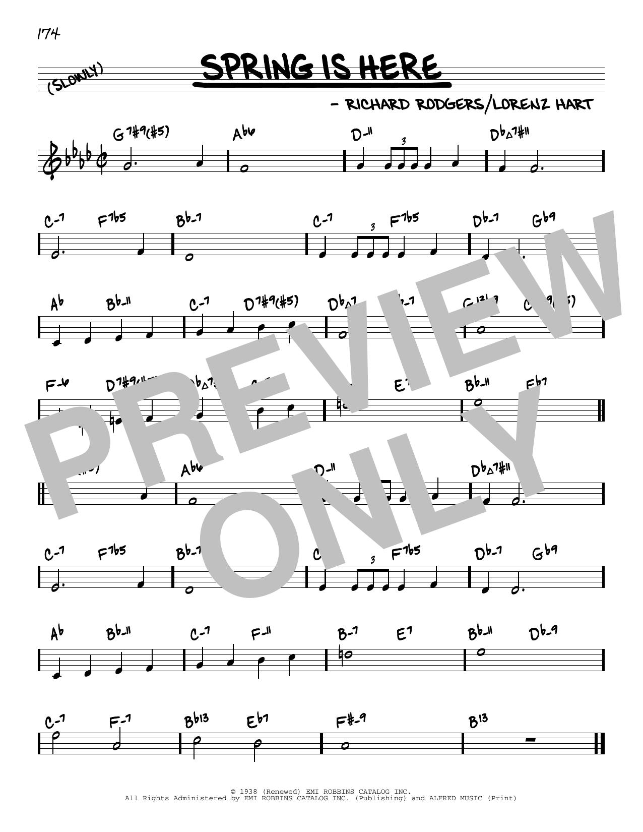 Produktbild zu: Spring Is Here (arr. David Hazeltine)
