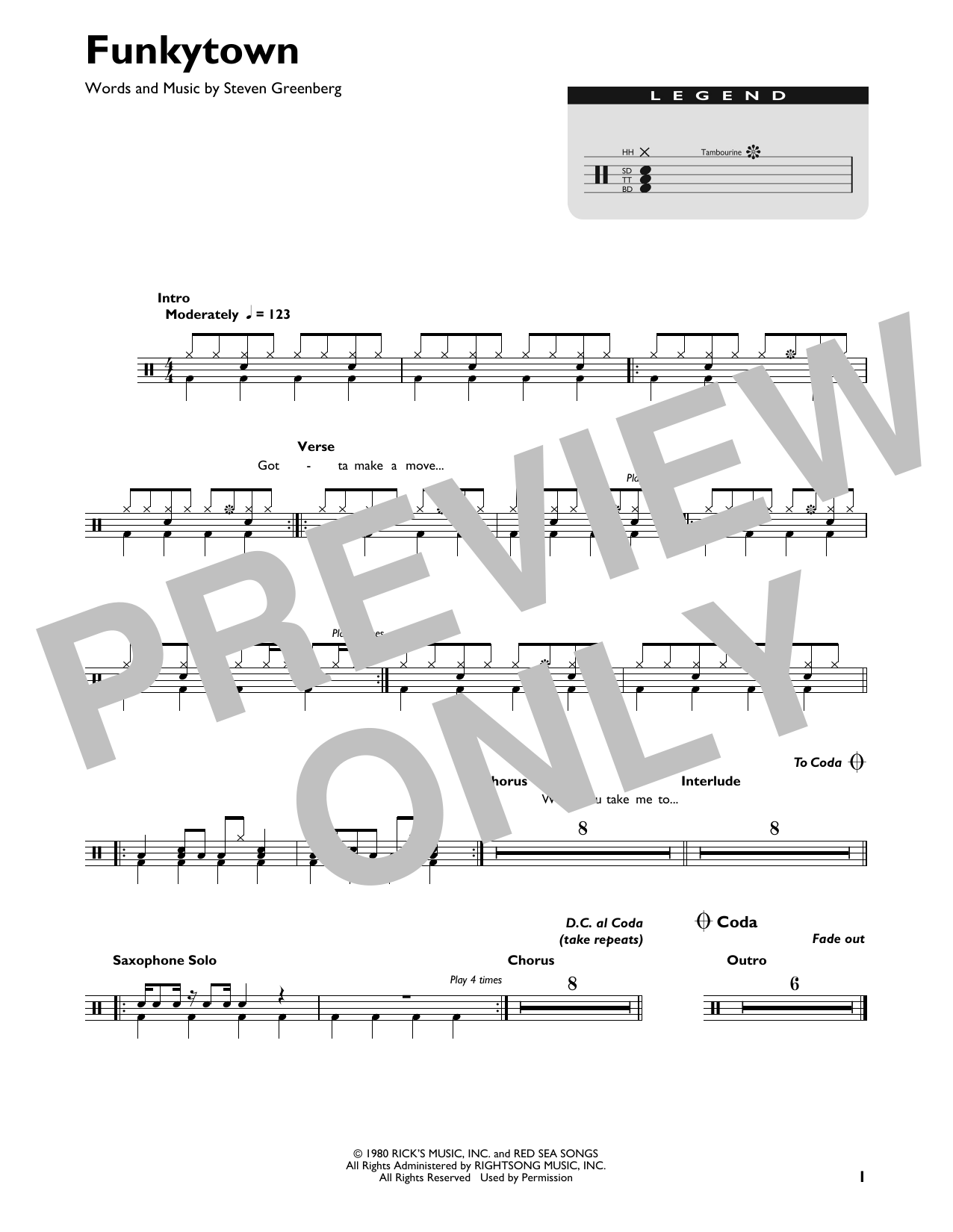 Product gallery: Page 1 of 1 Funkytown, Lipps Inc.