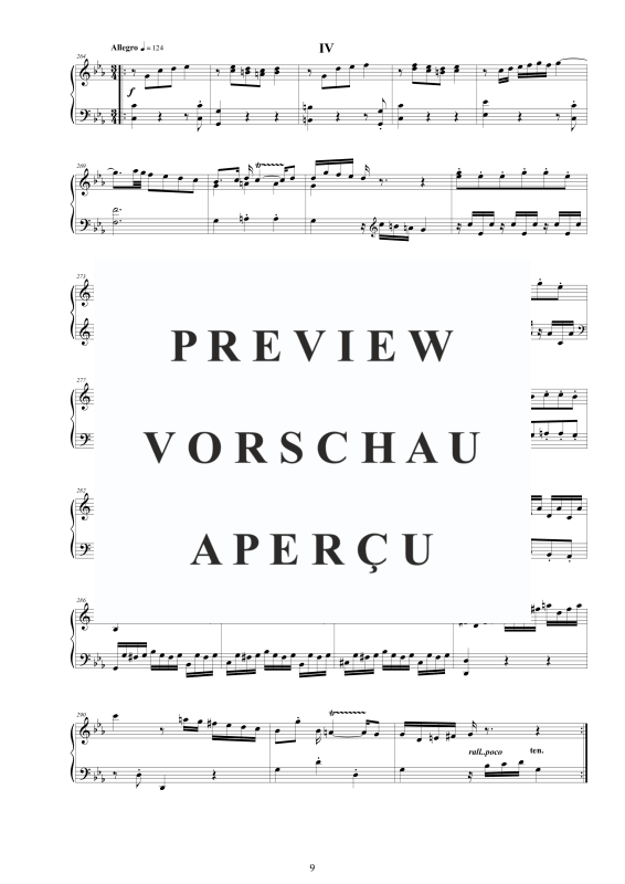 Produktgalerie: Seite 10 von 11 Cembalo Sonate Nr. 2 in C-Moll Op.4, , Cembalo/Klavier Solo