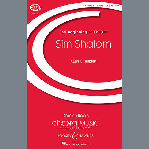 cover: Sim Shalom (Grant Peace), Allan Naplan