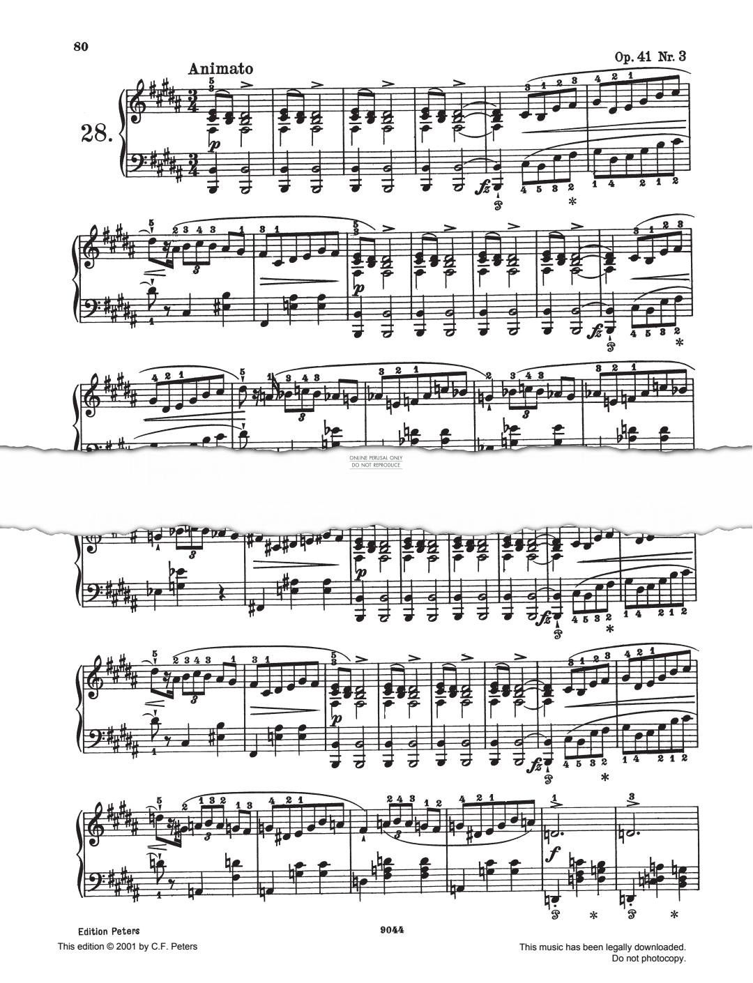 Produktbild zu: Mazurkas Op. 41 No. 3