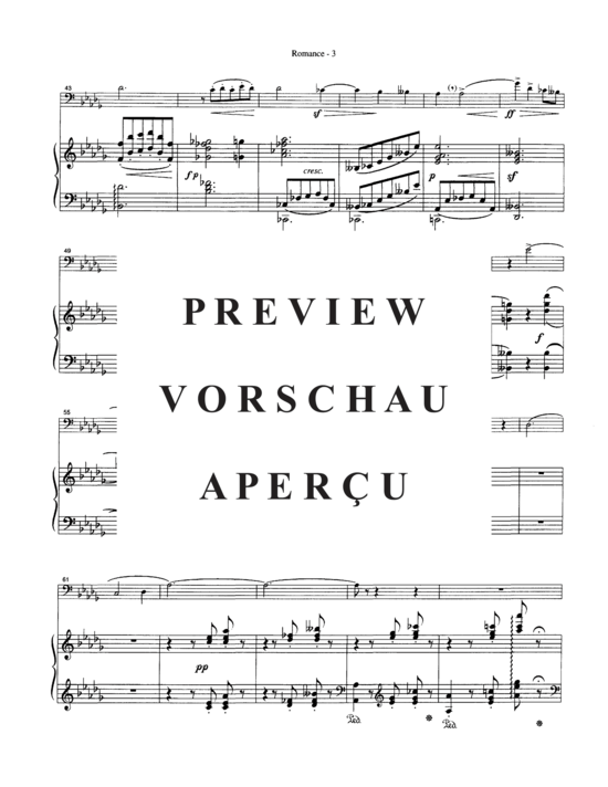Product gallery: Page 7 of 10 Romance , , (euphonium/tuba + piano)