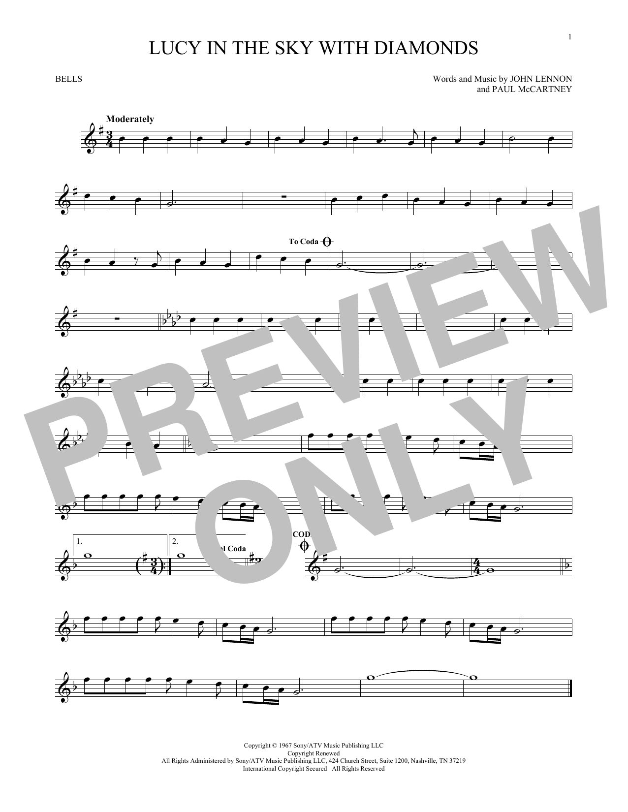 Produktbild zu:  Lucy In The Sky With Diamonds - The Beatles