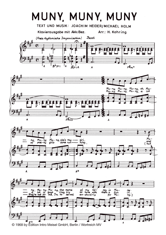 Produktbild zu: Muny, Muny, MunyGiorgio