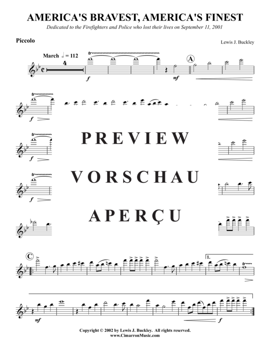 Product gallery: Page 18 of 21 America's Bravest , , (Concert Band)
