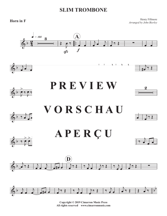 Produktgalerie: Seite 11 von 16 Slim Trombone , , (Blechbläser Quintett)