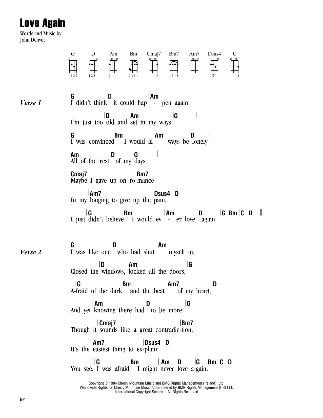 Product gallery: Page 1 of 1 Love Again, John Denver