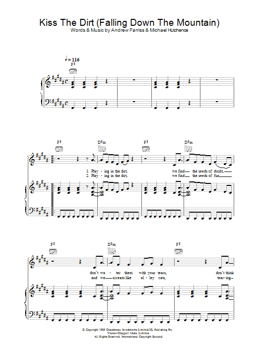 Produktbild zu: Kiss The Dirt (Falling Down The Mountain)