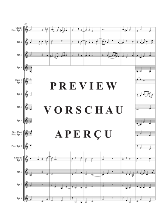 Product gallery: Page 5 of 21 Sanctus-Benedictus , , (Trumpet Ensemble)