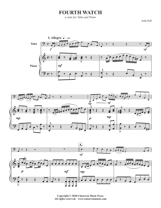 Product picture to: Fourth Watch John Paff