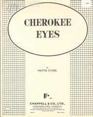 cover: Cherokee Eyes, Mattie O'Neil
