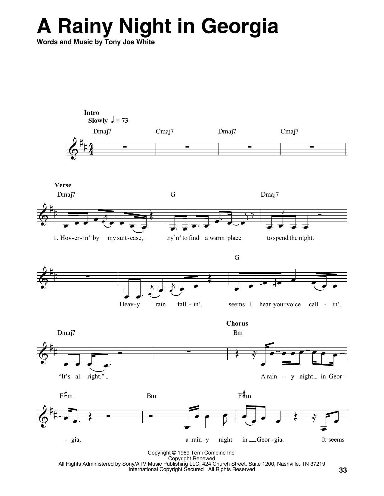 Product gallery: Page 1 of 1 A Rainy Night In Georgia, Brook Benton