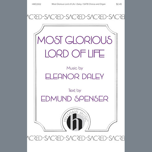 cover: Most Glorious Lord of Life, Edmund Spenser