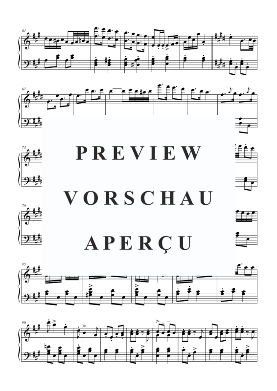 Produktgalerie: Seite 4 von 6 The Gamanche Revel, , Klavier Solo
