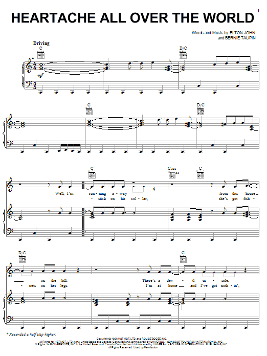 Produktbild zu: Heartache All Over The World