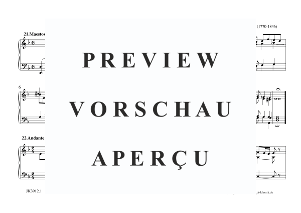 gallery: Vor und Nachspiele D-Moll 6 Stück, , (Orgel Solo)