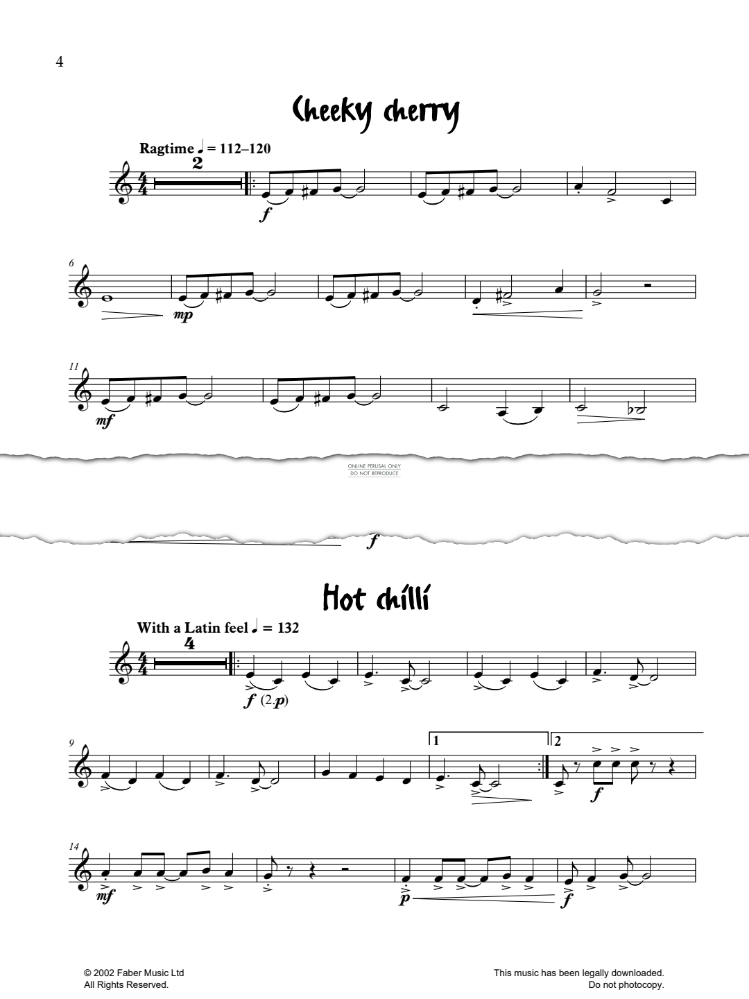 Product gallery: Page 1 of 1 Hot chilli (from 'Really Easy Jazzin' About'), Pam Wedgwood