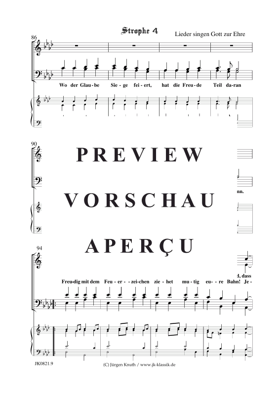 Product gallery: Page 10 of 11 Lieder singen, Gott zur Ehre aus Sinfonie Nr.9 / An die Freude , , (piano + voice/instrument)