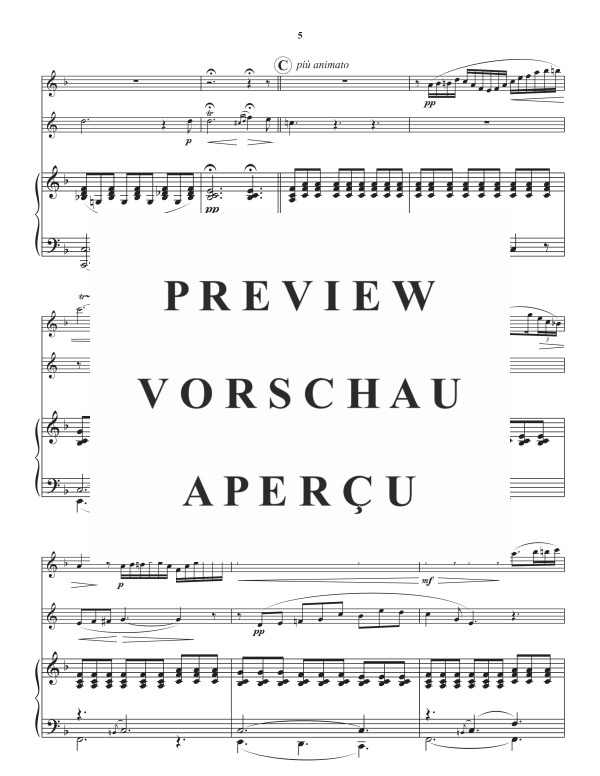 Product gallery: Page 7 of 11 Souvenir du Rigi - Idylle Op. 34, , Flute, French Horn and Piano