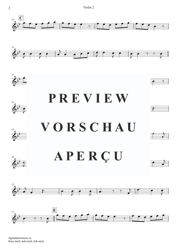 Produktgalerie: Seite 11 von 11 Küss Mich, Halt Mich, Lieb Mich, Egli, Beatrice, (Violinen Trio + Klavier)