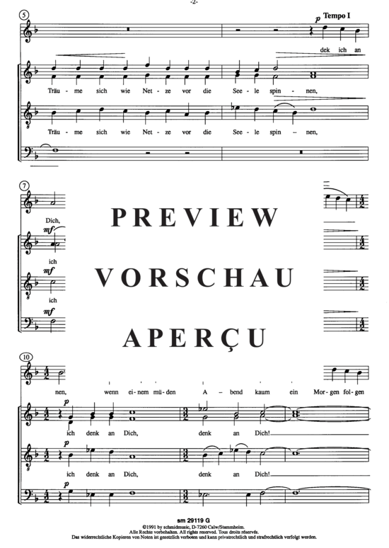Product gallery: Page 4 of 10 Zwei Lyrismen , , (mixed choir)